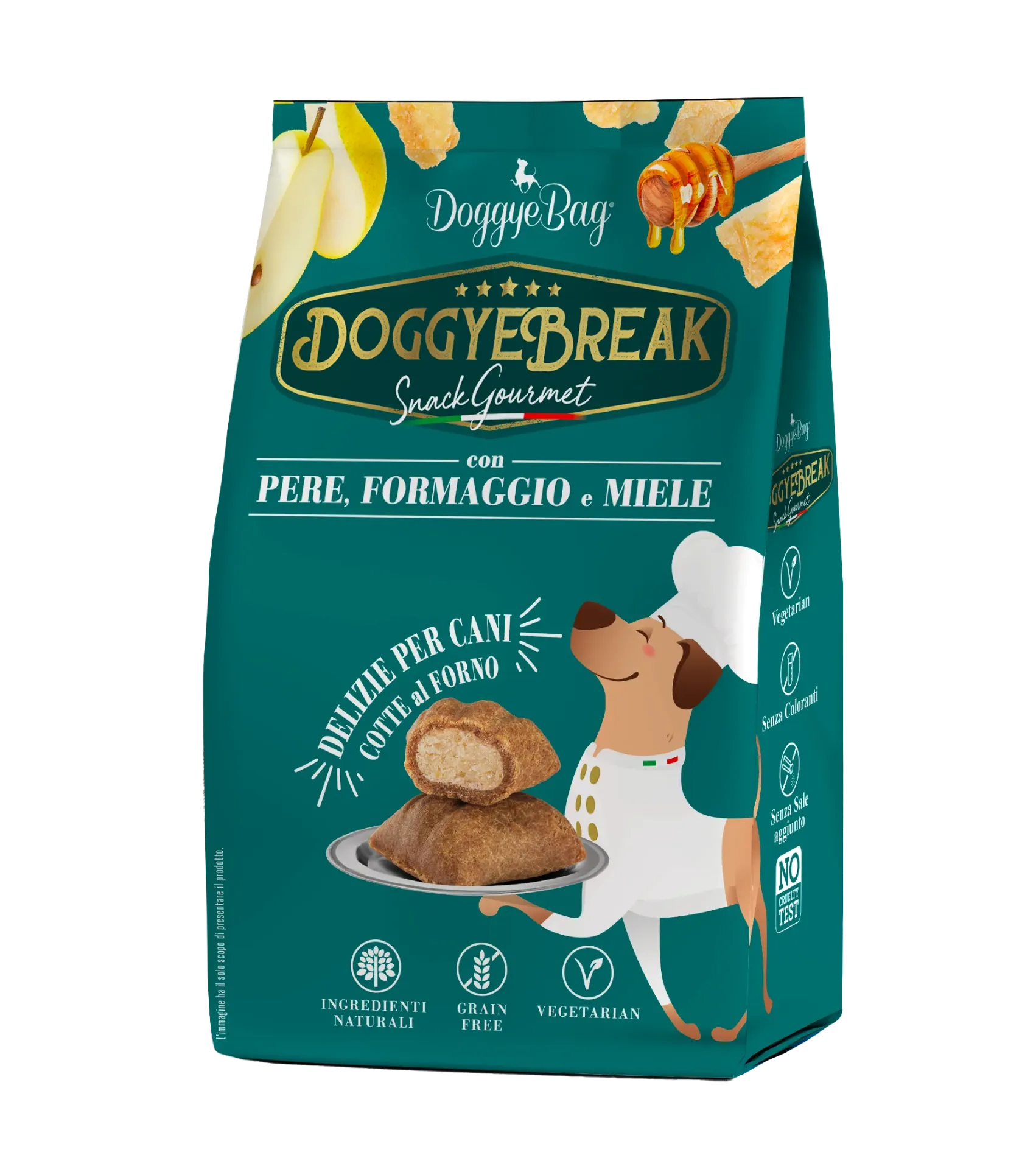 [NLDGBPFM60] Doggyebreak - Mini (Kaas, peren en honing)