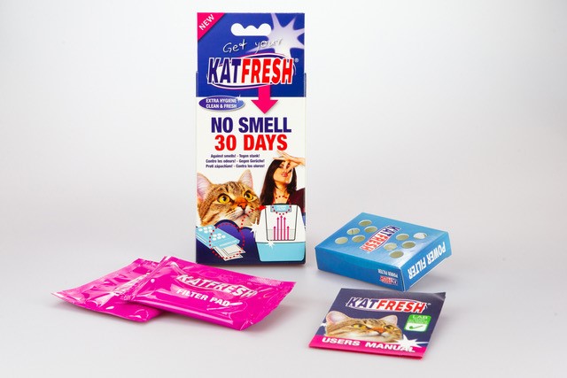 KatFresh geurfilter met houder