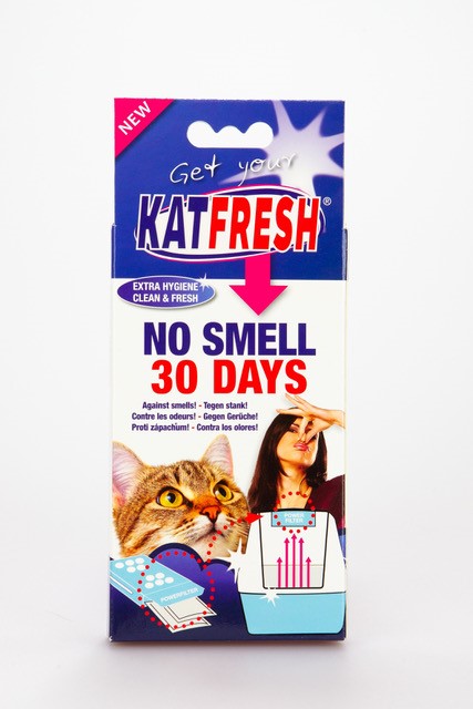 KatFresh geurfilter met houder - 30 dagen