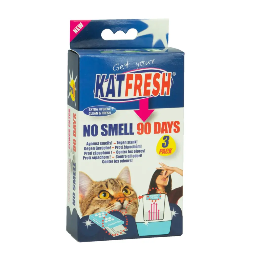 KatFresh Odor Filter with Holder – 90 Days